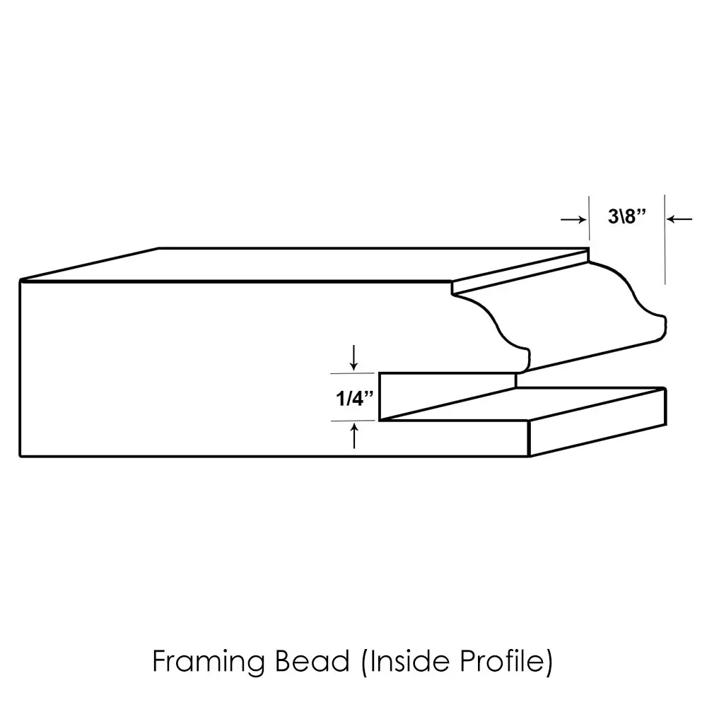 newport ogee inside profile