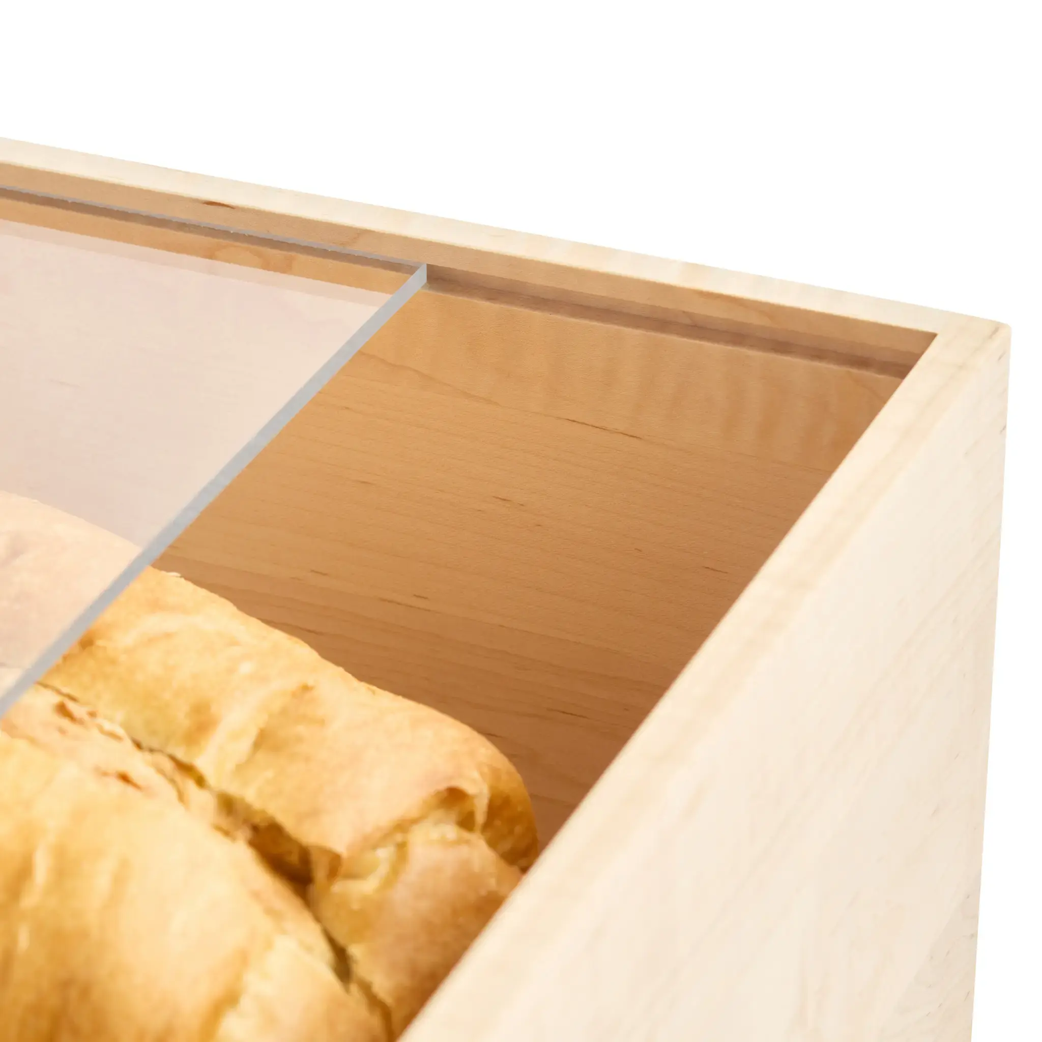 pantry bread drawer props open