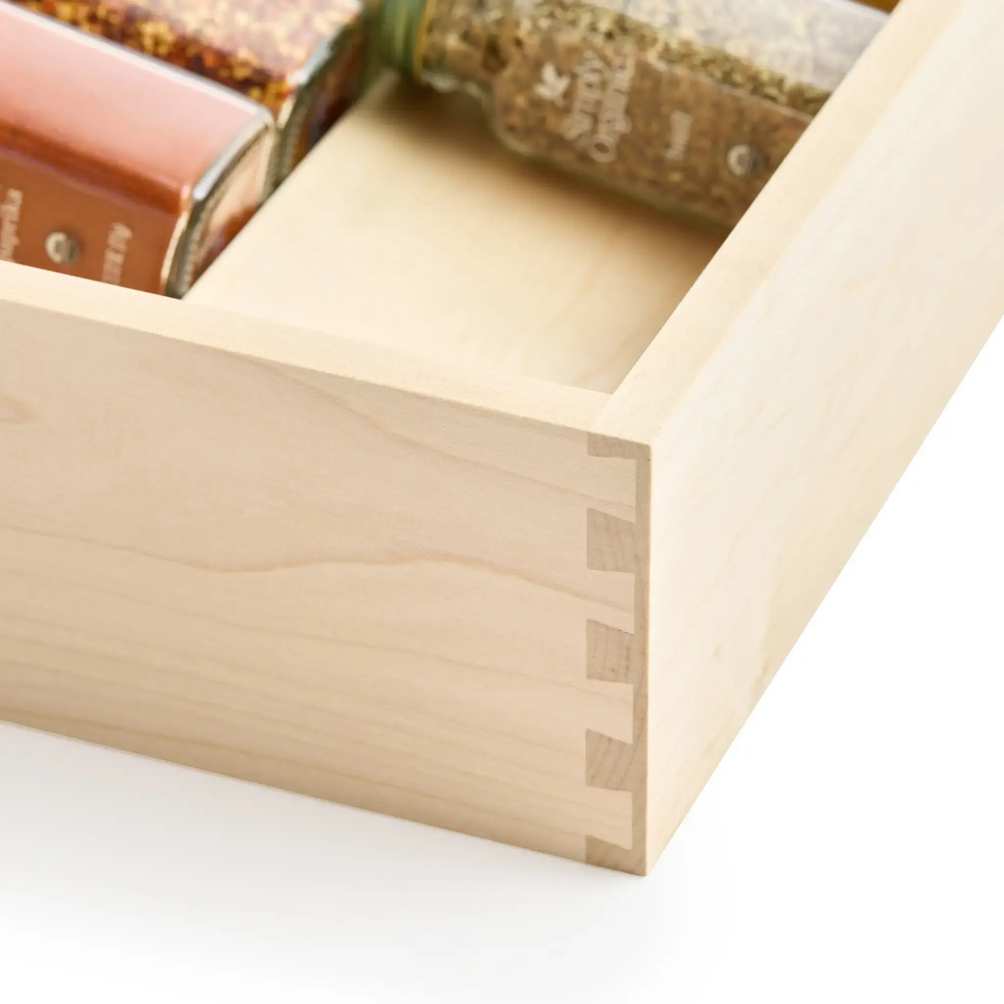 spice drawer props dovetail