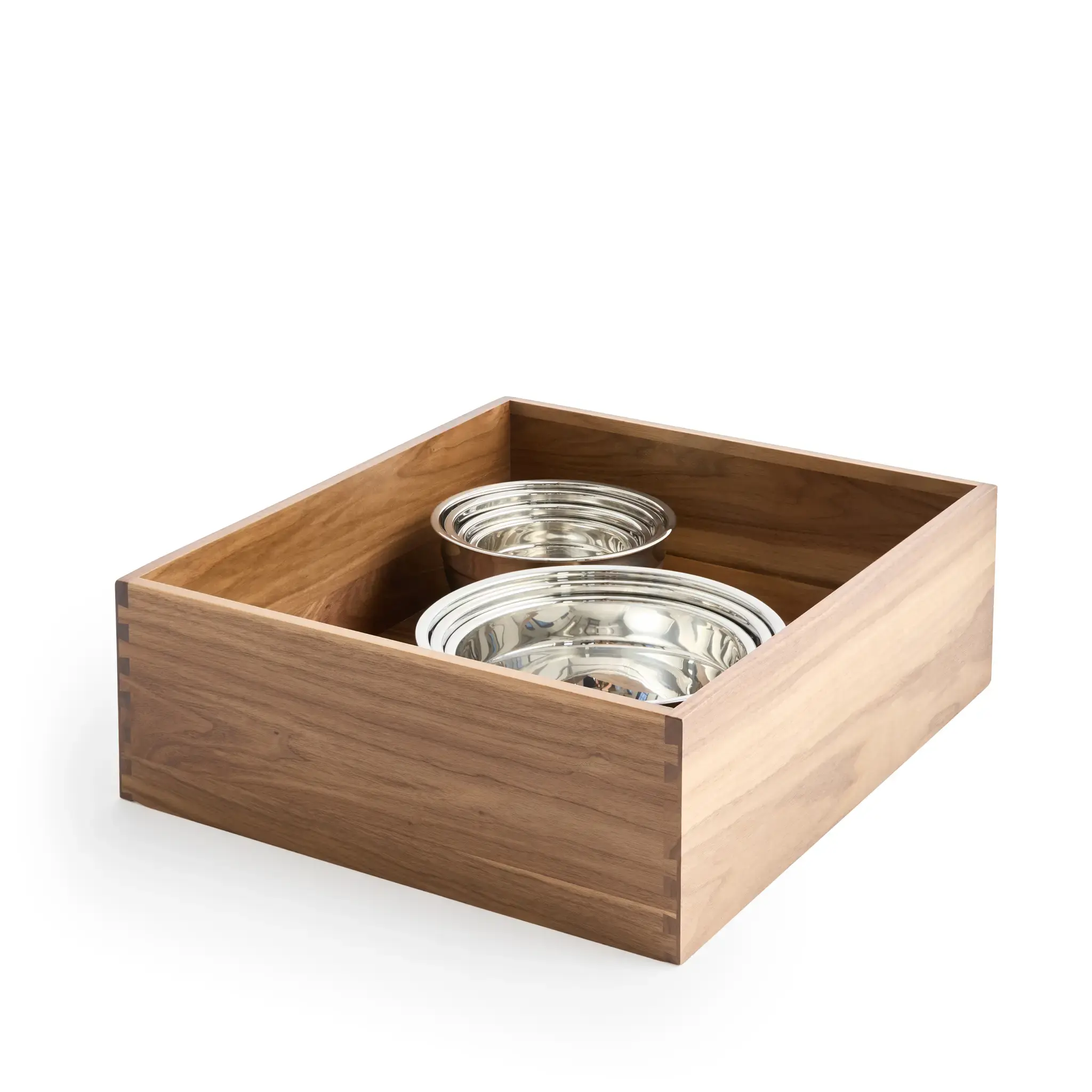 walnut drawer props